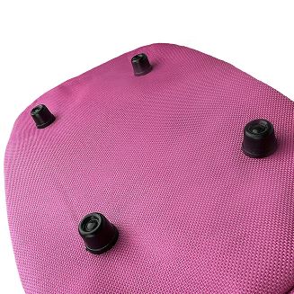 Torba na sprzęt jeździecki Y Mała, zamykana, Różowa z popielatą taśmą /  2801 - 4