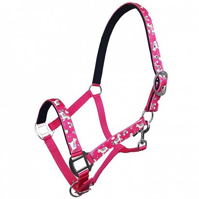 Halter Timmy with unicorn - pink