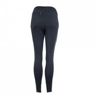 Bryczesy - legginsy BR PAM damskie z pełnym silikonowym lejem / 621128 - navy