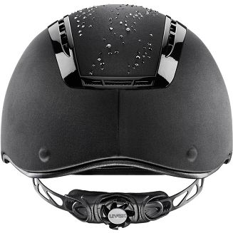 UVEX Kask jeździecki SUXXEED DIAMOND, z atestem VG1 / 436476 czarny
