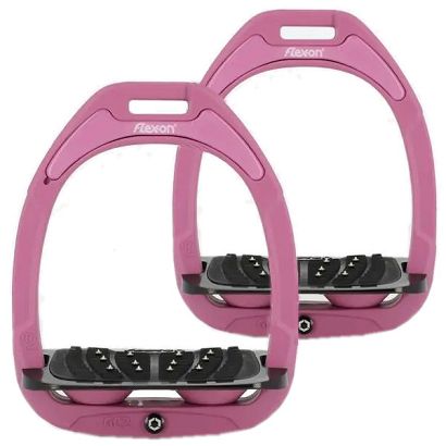 Stirrups FLEX-ON Green Composite - inclined ULTRA grip - IUG SS25 Spring Crous