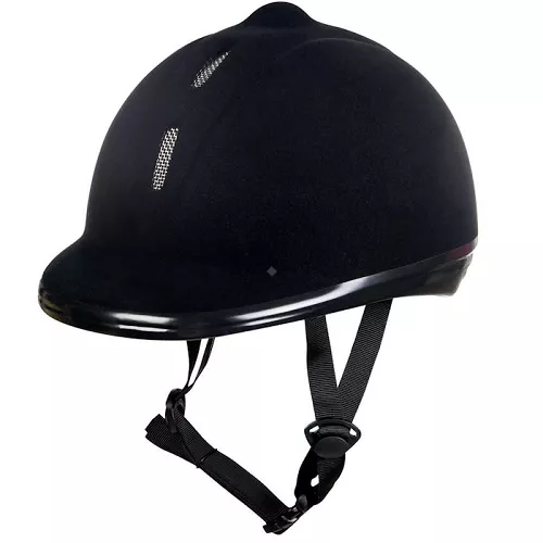 Kask jeździecki HKM New Flock, atest - VG1 / 8162