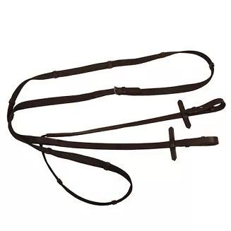 Wodze gumowane HKM ze stoperami zapinane na haki 19mm / 4685