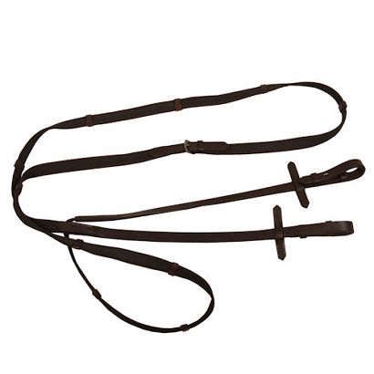  Reins interwoven with rubber HKM / / 4685