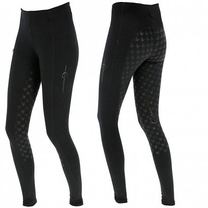 Kids Functional Riding Tights Covallero Equona black