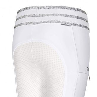 Z tyłu na pasku kieszonka na telefon komórkowy zapinana na zamek.