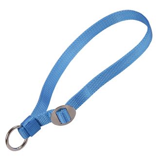 MUSTANG Obroża dla konia parciana - niebieski