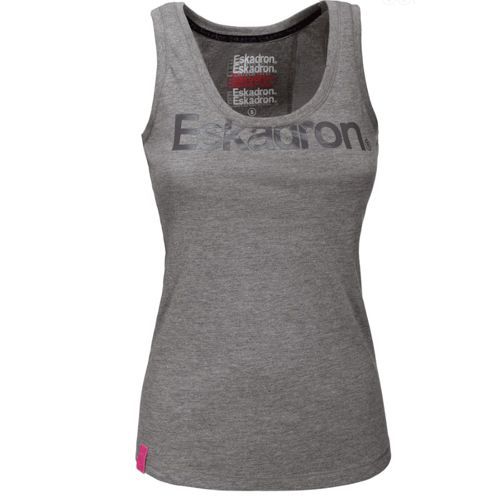 ESKADRON EQUESTRIAN FANATICS T-shirt COCO, kolekcja Wiosna - Lato 2019 / 8115 - grey melange