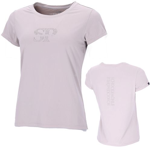 Women’s T-shirt SCHOCKEMÖHLE Nola Style, Stone / 100039.7