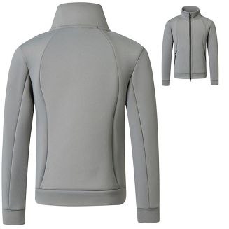 Children Riding Jacket COVALLIERO with Zipper, Steel Grey /32309 - 2