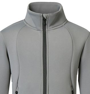 Children Riding Jacket COVALLIERO with Zipper, Steel Grey /32309 - 3