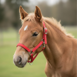 Foal halter Y red / 3330