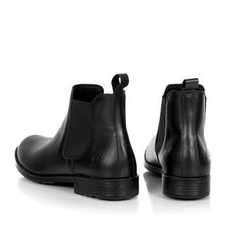 RUSTLER Sztyblety wciągane  STALLION, krótkie skórzane buty do jazdy konnej