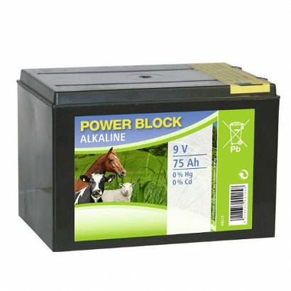 Alcalic battery CanAgri 9v 75Ah or electric fencing / 11-0071