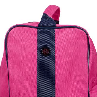 Combi boots-helmet bag QHP fuhsia / 8104 - 2