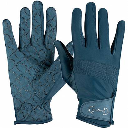  Horze Breathable Crystal Cuff Riding Gloves / 31710