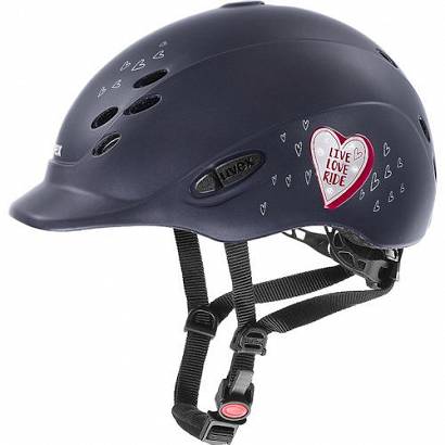 The riding helmet  UVEX Onyxx Glamour, teenager VG01 / 433463