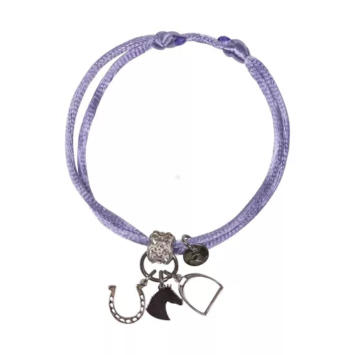 Bransoletka z konikiem QHP Nyomi Purple Sunset / 8868