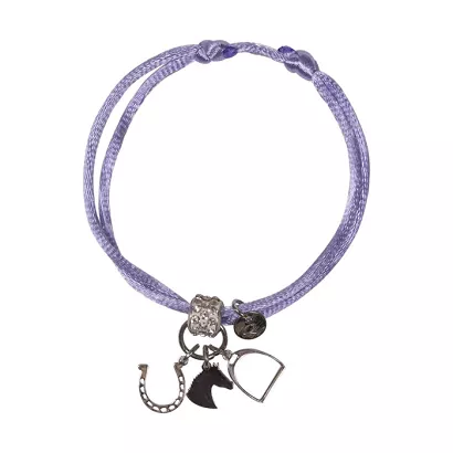 Bransoletka z konikiem QHP Nyomi Purple Sunset / 8868