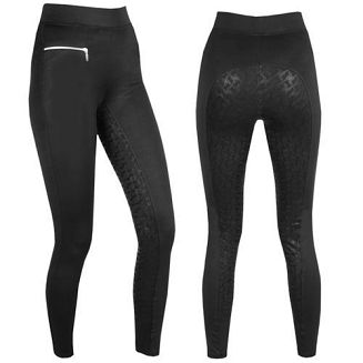 Bryczesy - leginsy NOWAK CENTER LONG HOPPER damskie - czarne