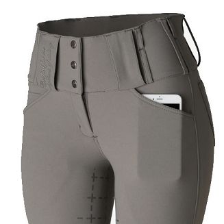 Women's breeches HORZE DESIREE with a full seat and silicone print / 36055 kr - 3