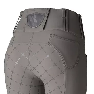 Women's breeches HORZE DESIREE with a full seat and silicone print / 36055 kr - 4