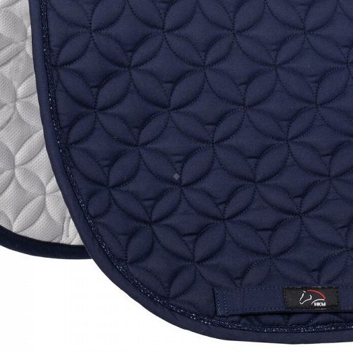 Saddle cloth HKM - Daphne - deep blue / 14527