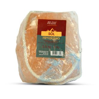 Himalayen natural salt OVER-HORSE 2,5 - 3 kg