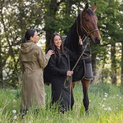 Equestrian Raincoat COVALLIERO Dark Navy /32313