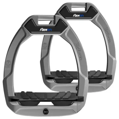 FLEX-ON Strzemiona SAFE-ON - inclined grip- silver grey