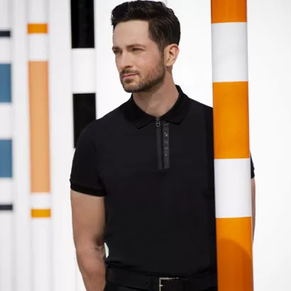 Koszulka polo męska PIKEUR Ole, Athleisure  / 121800