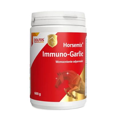 Dodatek paszowy w proszku na odporność DOLFOS Horsemix® Immuno-Garlic 600g