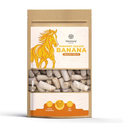 Harmony Snacks Banana HARMONY HORSE – Banana Treats for Horses 1 kg