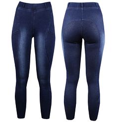 Breeches NOWAK CENTER, Jeans Silicone Full Seat