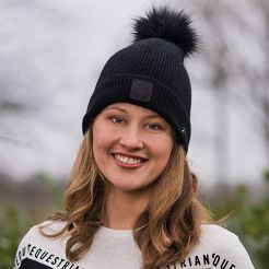 0 Czapka zimowa QHP Jayda, z pomponem / 8671