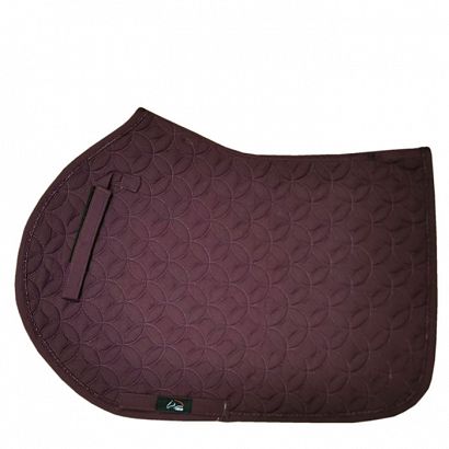 Saddle cloth  VS  HKM Daphne - Bordeaux / 14527