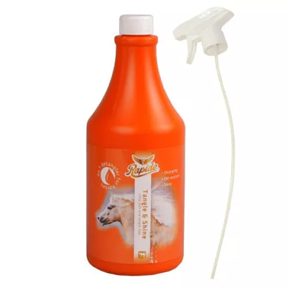 Tangle and Shine (AntiKlit) RAPIDE  Mane, Tail and Coat Shine Spray 1L / 1031057 