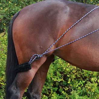 Natylnik obszyty miękkim futerkiem.