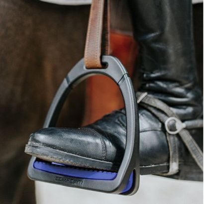 Strzemiona plastikowe 12,5cm EQUI-THEME Premium Composite Royal Blue -  para / 940555008