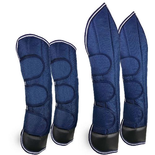 Travel boots for horses (set4 ) Navy