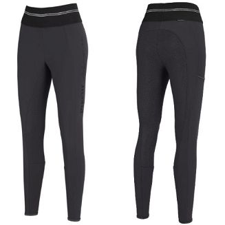 Bryczesy - legginsy damskie PIKEUR Gia Athleisure Wiosna - Lato 2022 - kolor antracytowy - anthracite