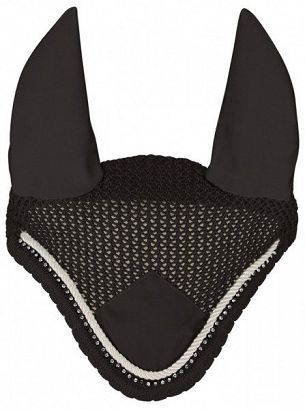 Nauszniki Y Avril z kryształkami czarne /  29050