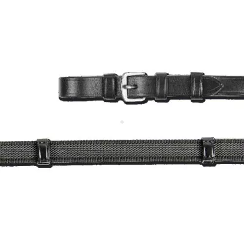 Anti-slip Reins NC 18mm black