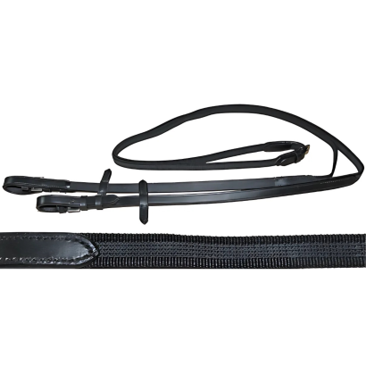 Anti-slip Reins NC 18mm black