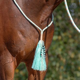 Lina cordeo jest jednym z podstawowych elementów wykorzystywanych w naturalnym treningu koni.