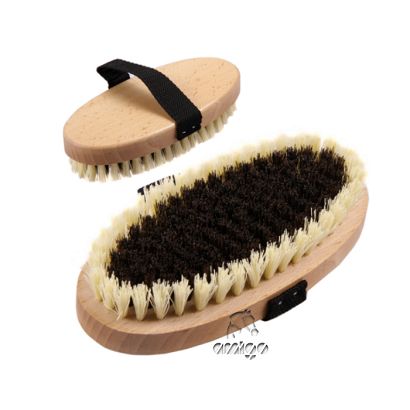 Oval brush SIMON made of hard artificial bristles 16.5 cm M / 016