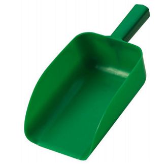 EQUI-THEME Miarka- szufelka do paszy - 1 kg / 704149 - kolor zielony