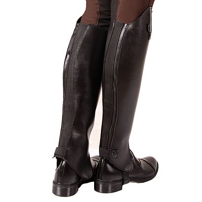 CAVALLINO Imitation leather half chaps