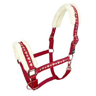 Kantar podszyty futrem Y Cyntia - Red  / 18920 - 2