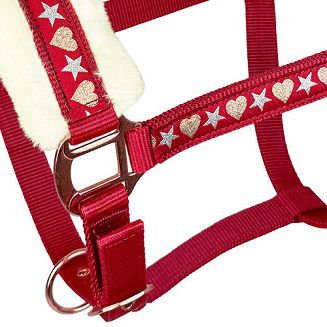 Kantar podszyty futrem Y Cyntia - Red - 3